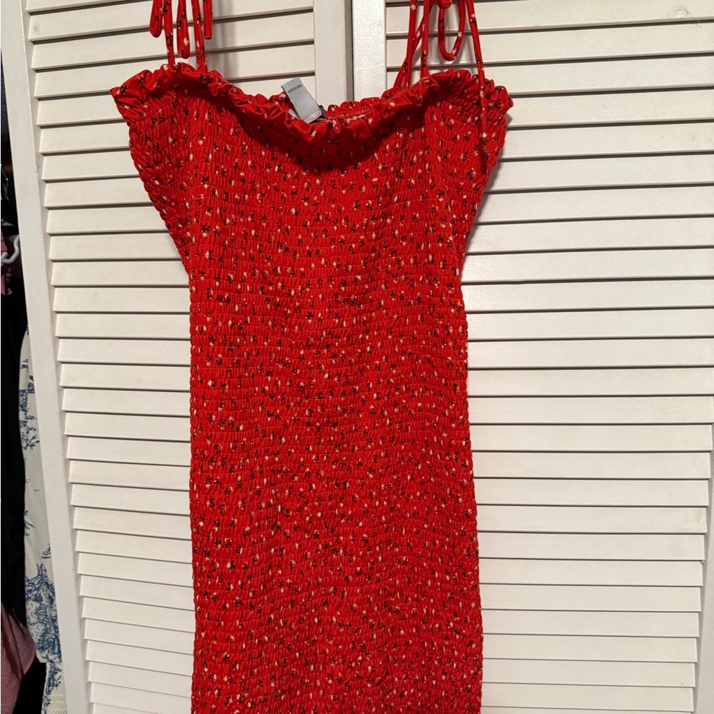 Revamped Scarlet Mini Dress
